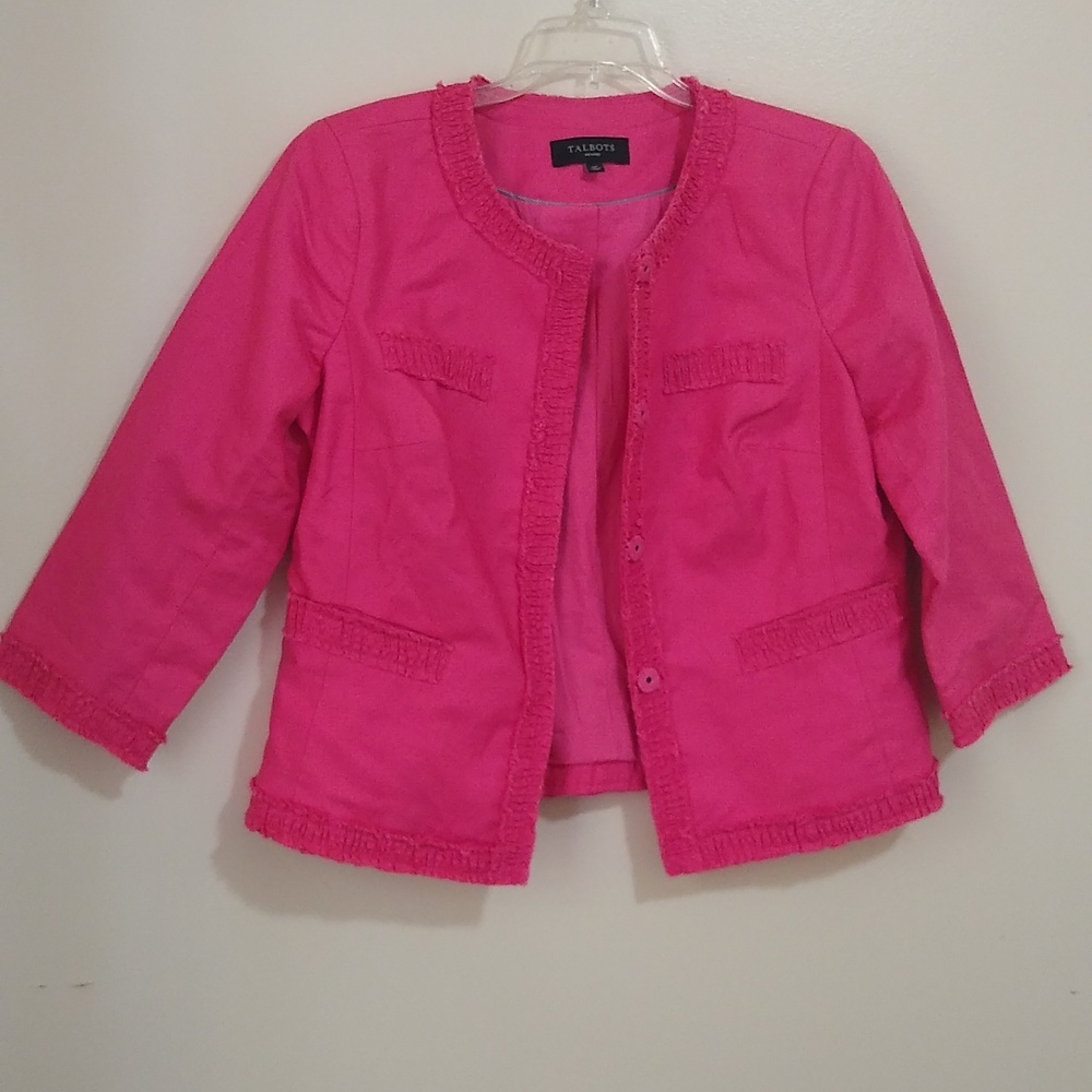 Talbots Women 6P Coat/Jacket Barbie Vibe Blazers